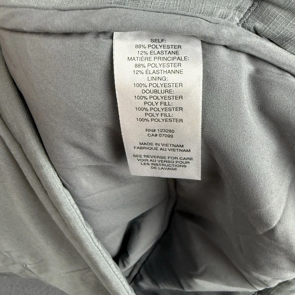 Travis Mathew Vest Men's L Gray Cold Bay Quiet Shade Puffer Golf TM1MW463 NEW